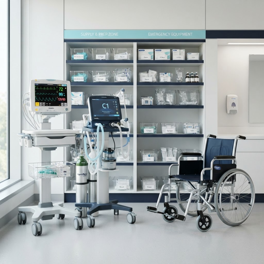 Modern medical equipment and supplies distributed by REMED